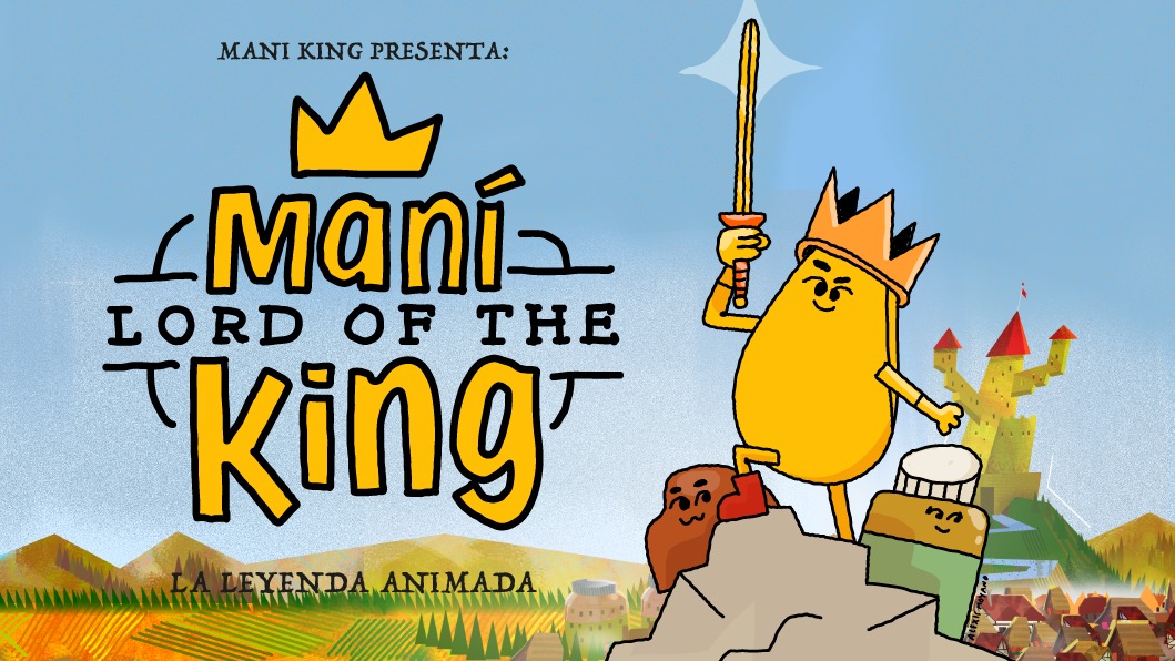 De la mano de Infinity Media, Maní King presenta la primera serie animada en la tanda televisiva.