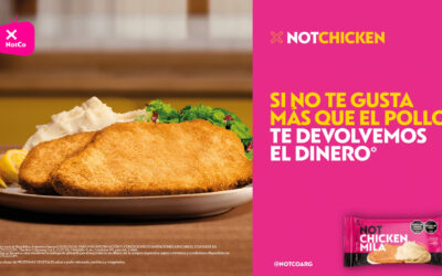 “Si no te gusta más que el pollo, te devolvemos el dinero”. La campaña de una foodtech que busca revolucionar la industria.