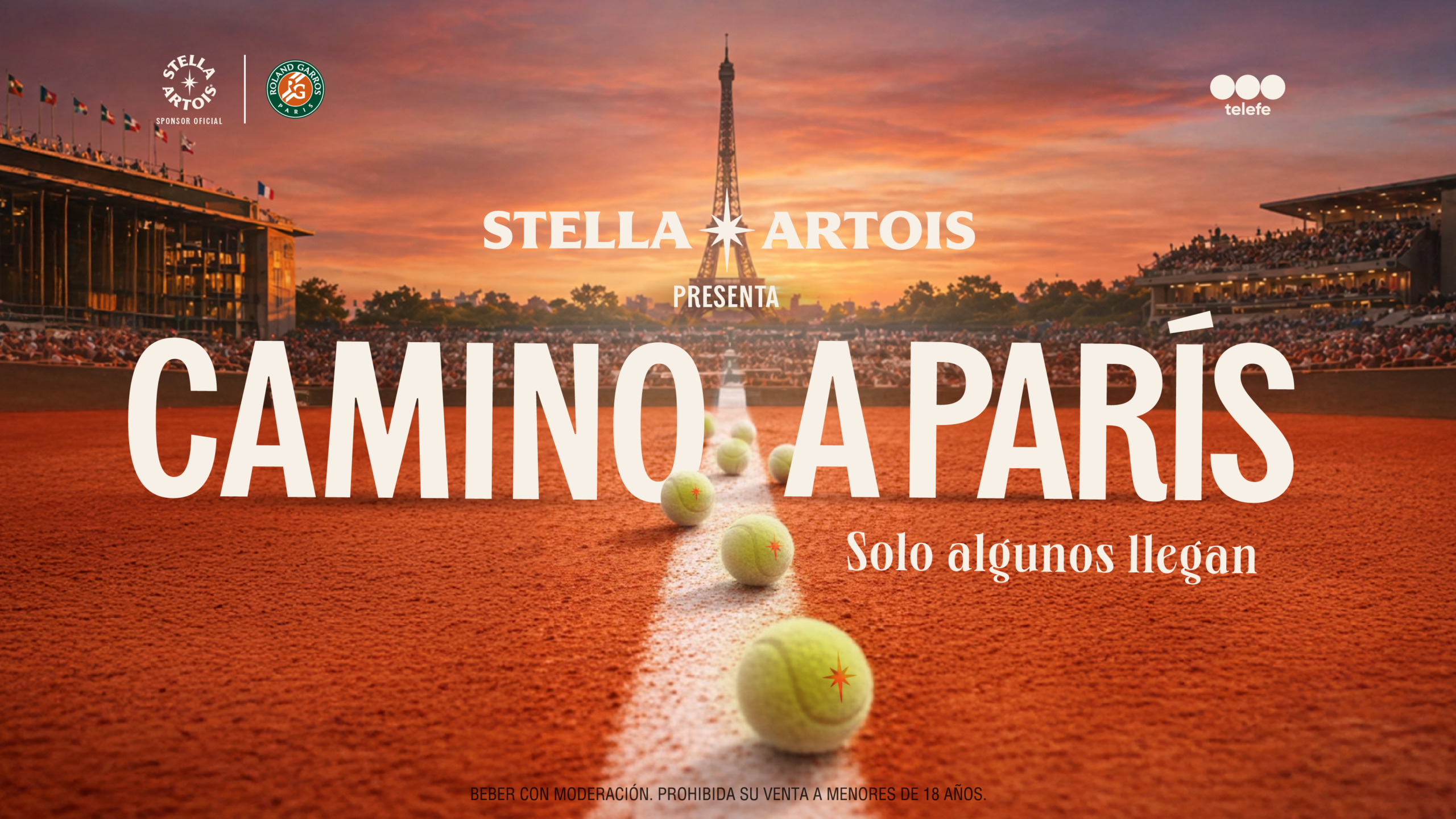 El reality de Stella Artois que llevará a creadores de contenido a Roland-Garros