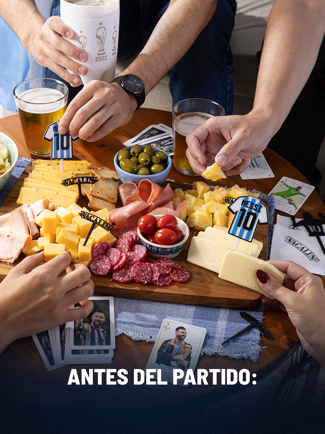 “La ilusión nos vuelve a juntar”, la campaña del mundial que desarrolló OIR Comunicación para Vacalin
