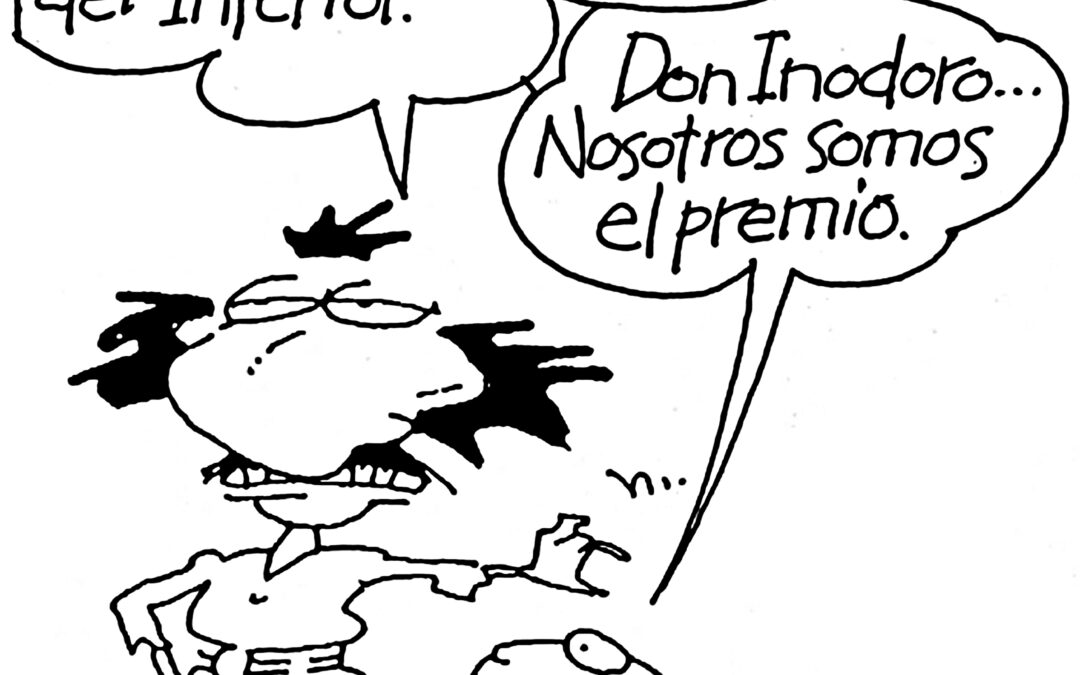 El día que Fontanarrosa legó al FePI su más preciada obra
